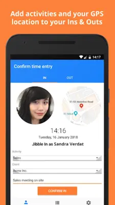 Jibble Free Time Clock App android App screenshot 8